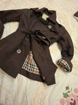 Gabardina Burberry Niña Marrón