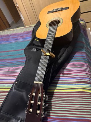 Guitarra Clásica Madera Clara