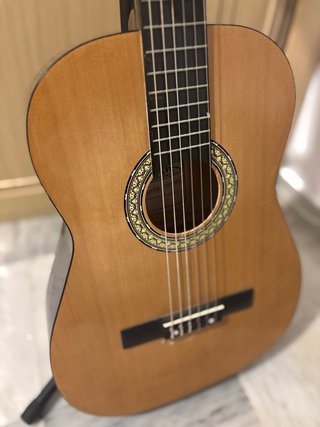 Guitarra Clásica Madera Clara