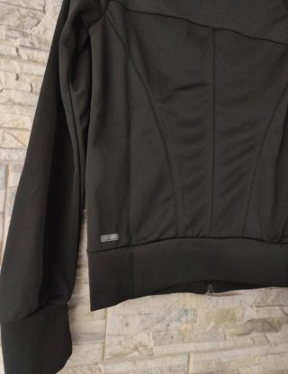 Sudadera Puma Negra con Cremallera