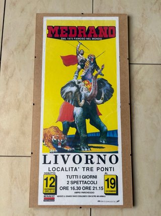Poster Vintage Circo Medrano 1982
