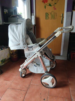 Silla de paseo Bébécar Ip-Op + cesta