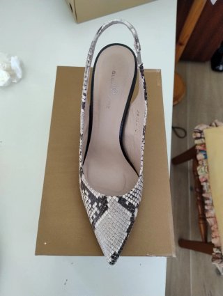 Zapatos de tacón Gloria Ortiz piel serpiente