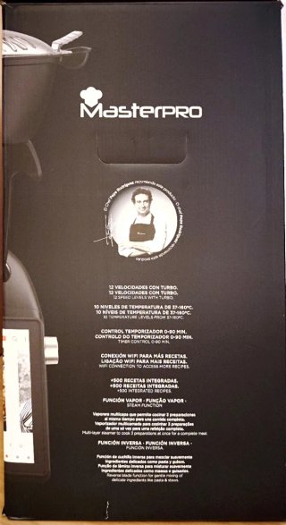 Robot de Cocina MasterPro con Pantalla 10