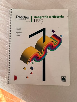 Geografía e historia, 1 ESO, ProDigi, Proximida...