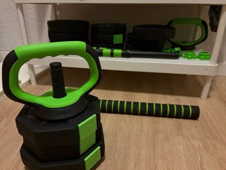 Set Mancuernas Ajustables 20kg