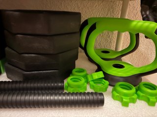 Set Mancuernas Ajustables 20kg