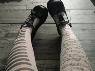 Sapatos Mary Jane Demonia Pretos