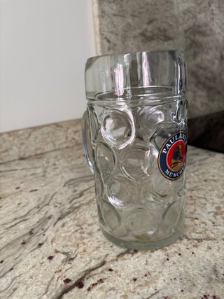 Jarra de Cerveza Paulaner Múnchen Vidrio