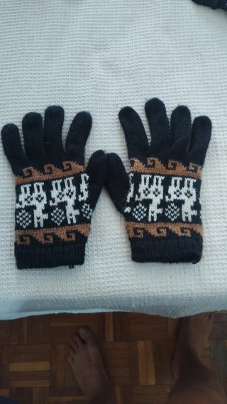 Guantes de Lana Estampados