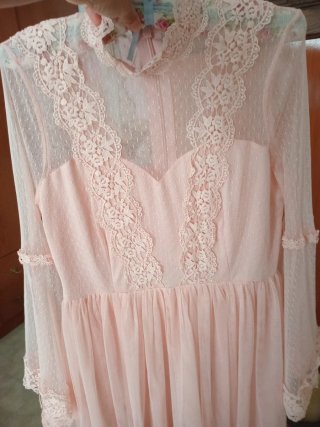 Vestido Boho Chic Rosa