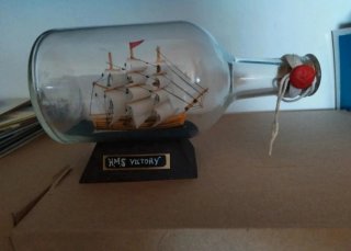 Barco en Botella HMS Victory