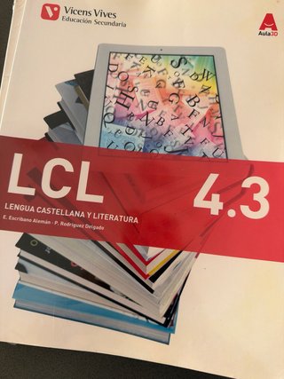 LCL 4, Lengua castellana y literatura, Educació...