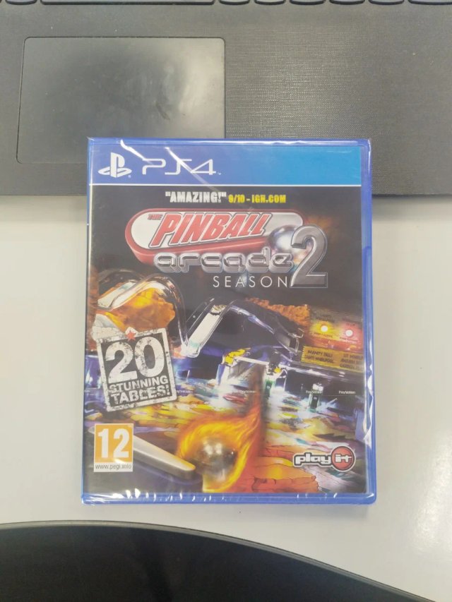 Pinball Arcade Temporada 2 (Reino Unido) - PS4 - Novo