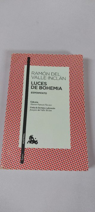 Luces de bohemia: esperpento