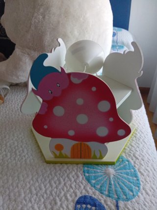 Lámpara Techo Infantil Hongo