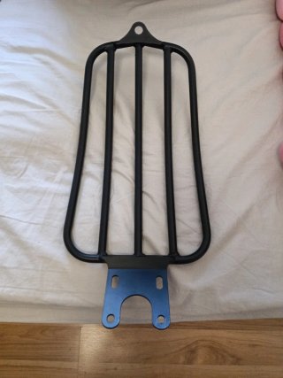 Parrilla portaequipajes para moto