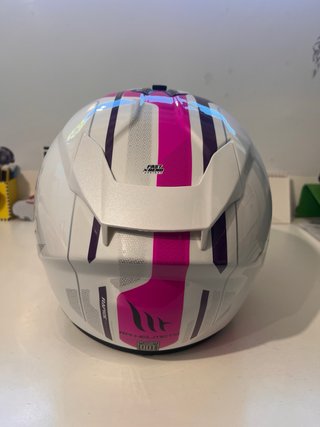 Casco Rosa MT Helmets Rapide Talla M