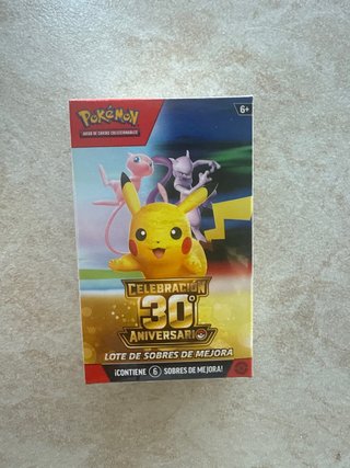 Pokémon Celebración 30 Aniversario Caja Sellada