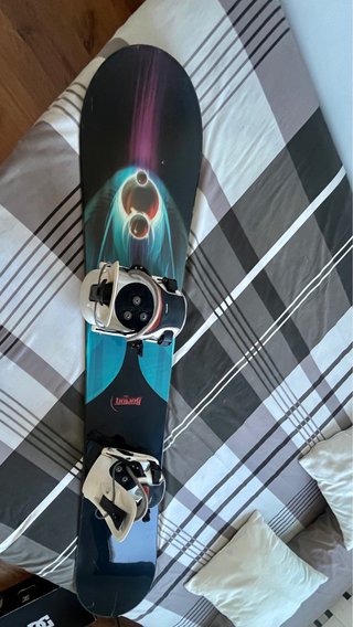 Tabla Snow Burton Cruzzer 51 + Fijaciones Flow