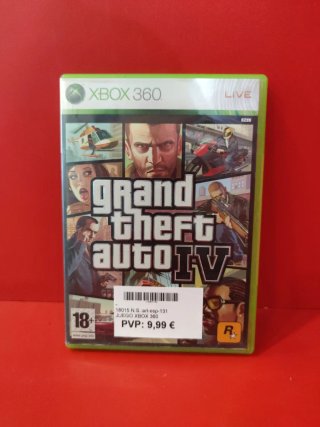Grand Theft Auto IV (GTA 4) - Xbox 360