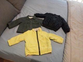 Lote 3 chaquetas infantiles