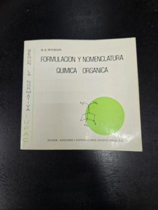Formulación y nomenclatura química orgánica: [s...