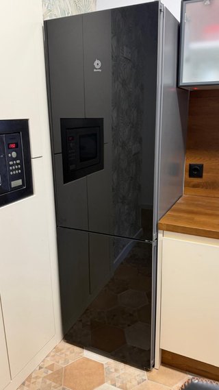 Nevera Balay Cristal Negro