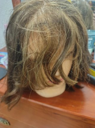 Cabeza de Prácticas para Peluquería