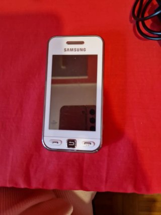 Telefono cellulare Samsung vintage bianco