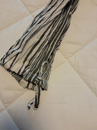 Camisa de rayas estilo arrugado