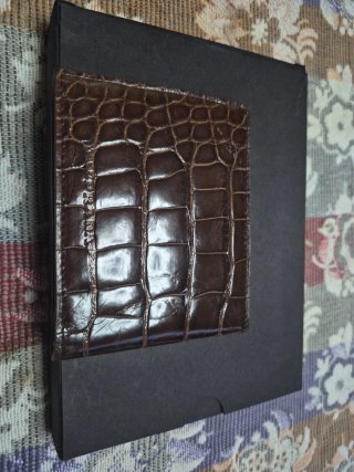 Portafoglio Prada Pelle Esotica aceto oferta seria