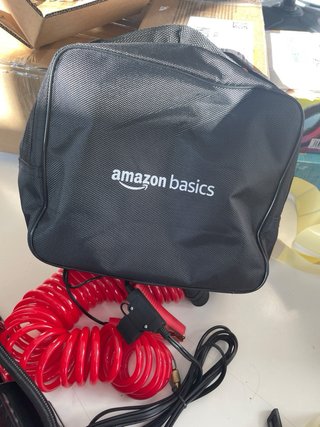Compresor Aire Amazon Basics Doble Cilindro