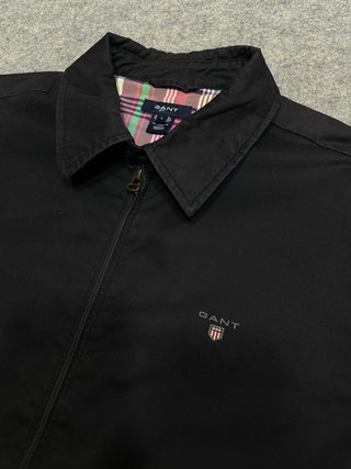 Chaqueta Gant Harrington Negra Talla L Windcheater
