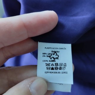 Vestid Purificación García Lana y Seda Viole