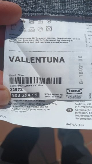 Módulo de asiento IKEA sinfunda, ni cojin.