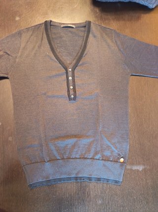 Jersey John Barritt Azul y Gris
