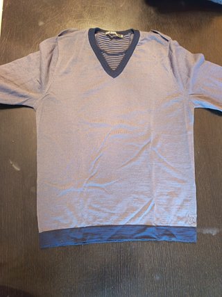 Jersey John Barritt Azul y Gris