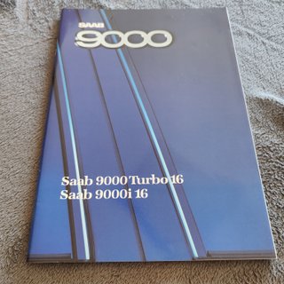 Catálogo Saab 9000 Turbo 16 e 9000i 16