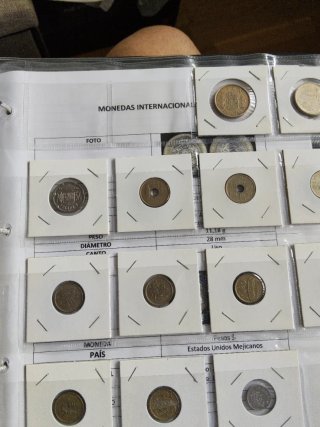 Colección de Monedas Internacionales y Españolas