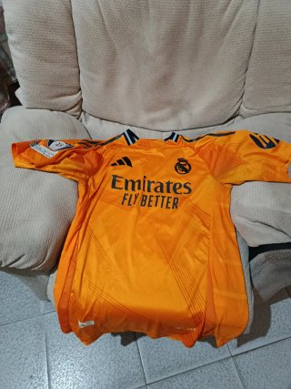 Camiseta Real Madrid Adidas Naranja