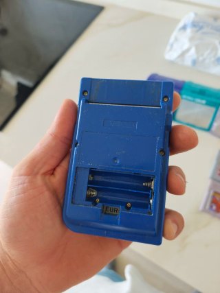 Lote Game Boy Pocket Nintendo Azul/Morado