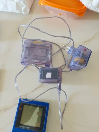 Lote Game Boy Pocket Nintendo Azul/Morado