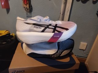 Zapatillas Asics Metaspeed Ray Tokyo, tienen 10km