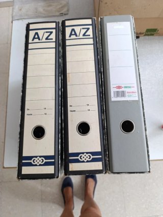 Lote de 3 Archivadores de Oficina