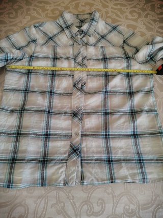 Camicia donna a quadri no stiro