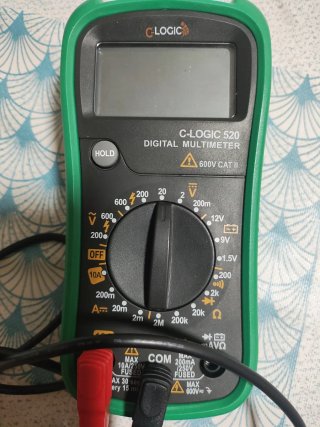 Multímetro Digital C-LOGIC 520