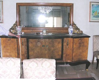 Sala stile Chippendale completo