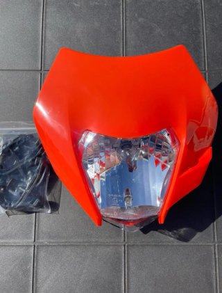 Careta KTM Naranja
