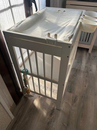 Cambiador Bebé Ikea Blanco completo